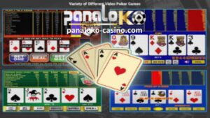 Ang mga slot, roulette, blackjack, at maging ang video poker ay lahat ng mahusay na pagpipilian