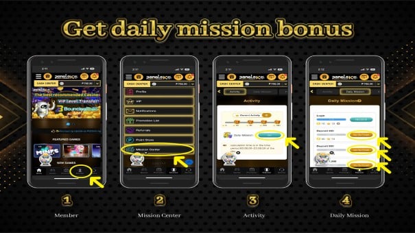 Get Daily Mission Bonus