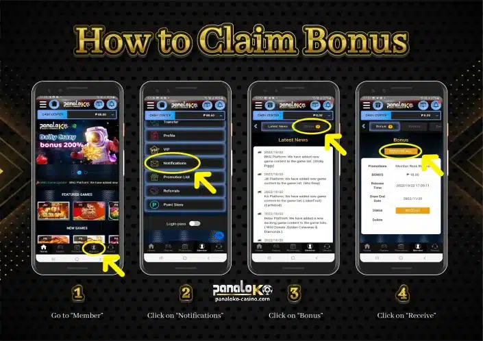 Paano mag claim ng bonus?