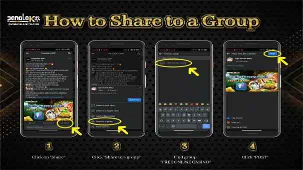 How to share to group?